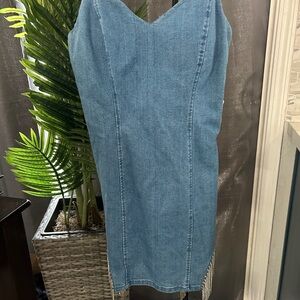 Blue Denim Dress